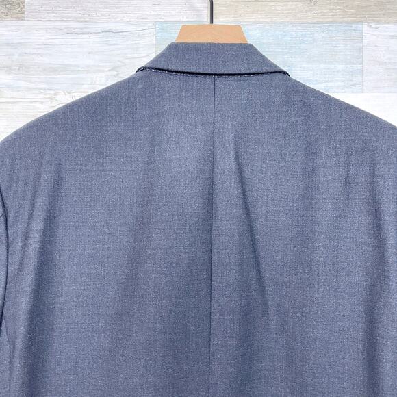 Brooks Brothers 346 Stretch Wool Suit Gray 3 Button Mens 41L Jacket 36R Pants - Picture 7 of 15